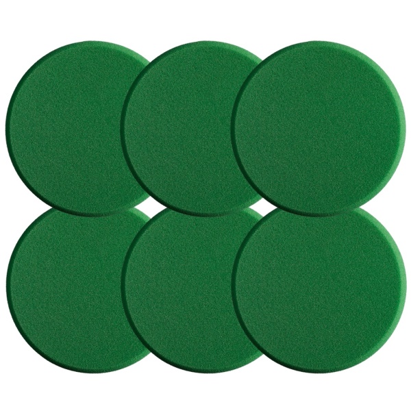 Sonax Set 6 Bucati Burete Verde Pentru Polish 80MM 493541